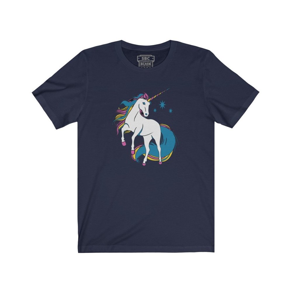 SBC Unicorn Magic Short Sleeve Navy Tee